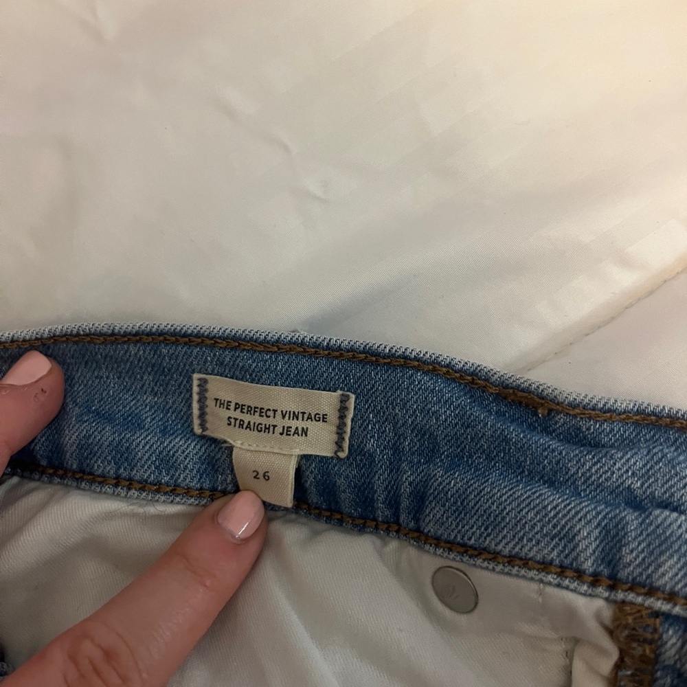 Madewell Straight Jeans - Picture 2 of 2